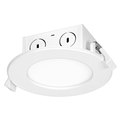 Satco Fixture, Retrofit, LED, 8.5W, Downlight, White, 3000K S39056